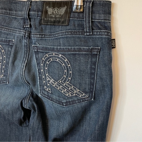 Rock & Republic Roth Embellished Bootcut Jeans - Picture 5 of 7